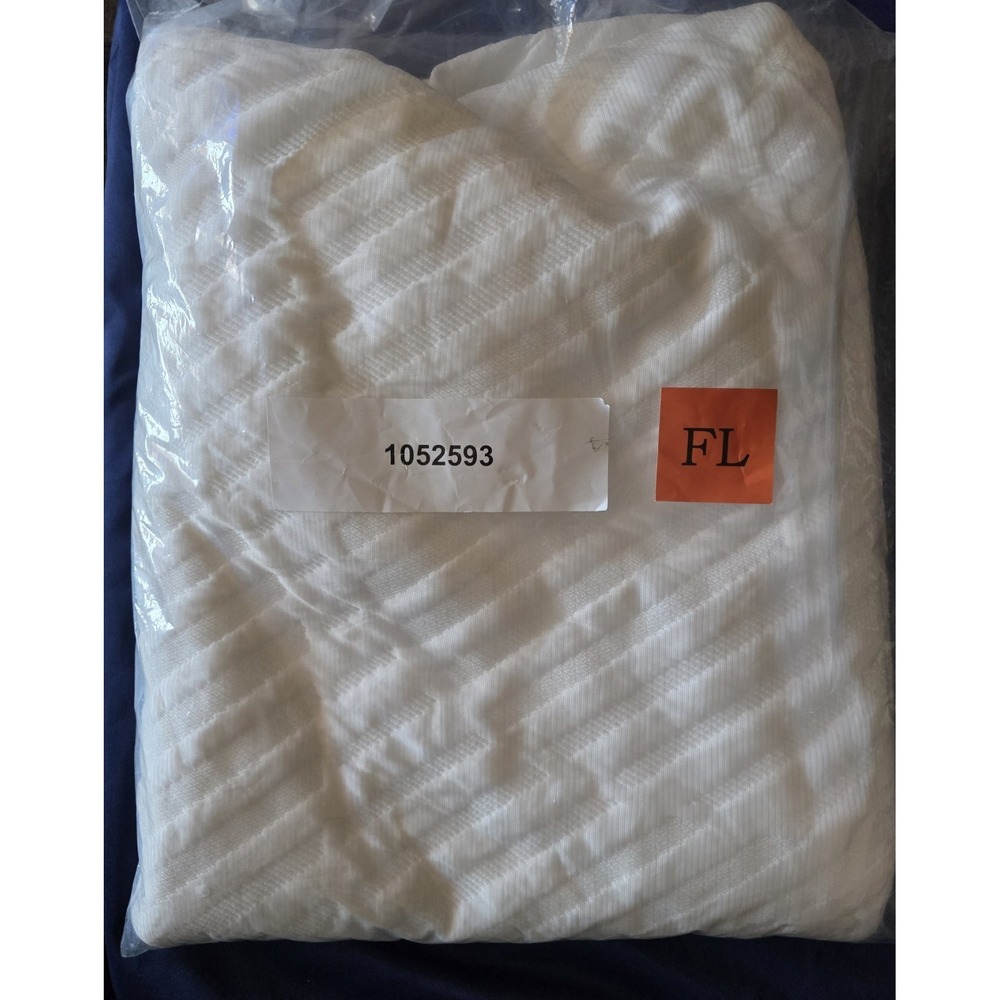 FXI Full Size Double Foam Mattress Cover Protector 54"x75"